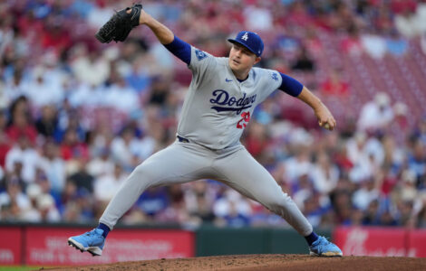 Dodgers Reds Baseball